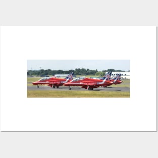 The Red Arrows Panoramic Posters and Art